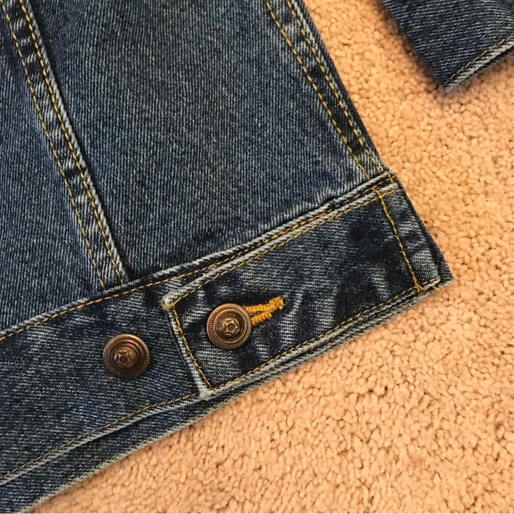 Denim Trucker Jacket 2XL Cannery Casino Hotel Las Vegas Blue Cotton Outerwear